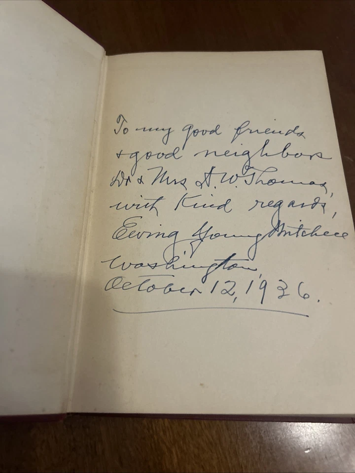 SIGNED Kicked In and Kicked Out of the President's Little Cabinet 1936 HC 1st Ed — 第 2/4 张图片