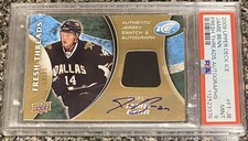 2009-10 Upper Deck Ice Jamie Benn Fresh Threads Rookie RC Auto PSA 9 /35 Dallas