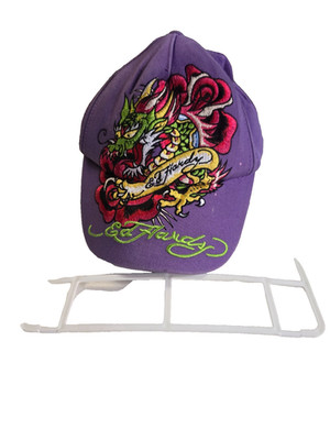 Rare Y2K 2000s Ed Hardy Eagle Till True Death SnapBack Hat