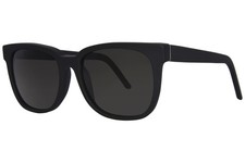 RetroSuperFuture People 66C/R F13 Sunglasses Matte Black/Grey Square Shape 53mm