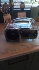Freeplay Clear Transparent Self Powered radio Wind Up Solar Power AM FM Radio