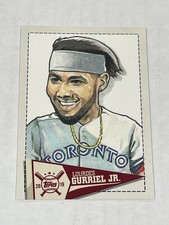 2019 Topps Big League Baseball Star Caricature - Lourdes Gurriel Jr. - Blue Jays