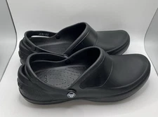 Crocs Mercy Women's Work Clogs - Black, US Size 10 (10876)