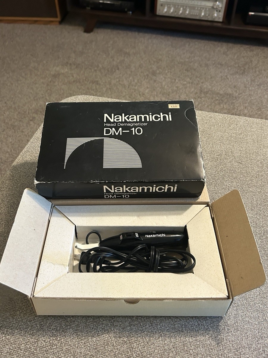 Nakamichi DM-10 Tape Head Demagnetizer, Tested Working | eBay