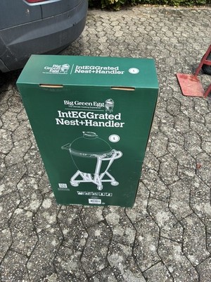 IntEGGrated Nest+Handler Large für Big Green Egg - Neu & OVP