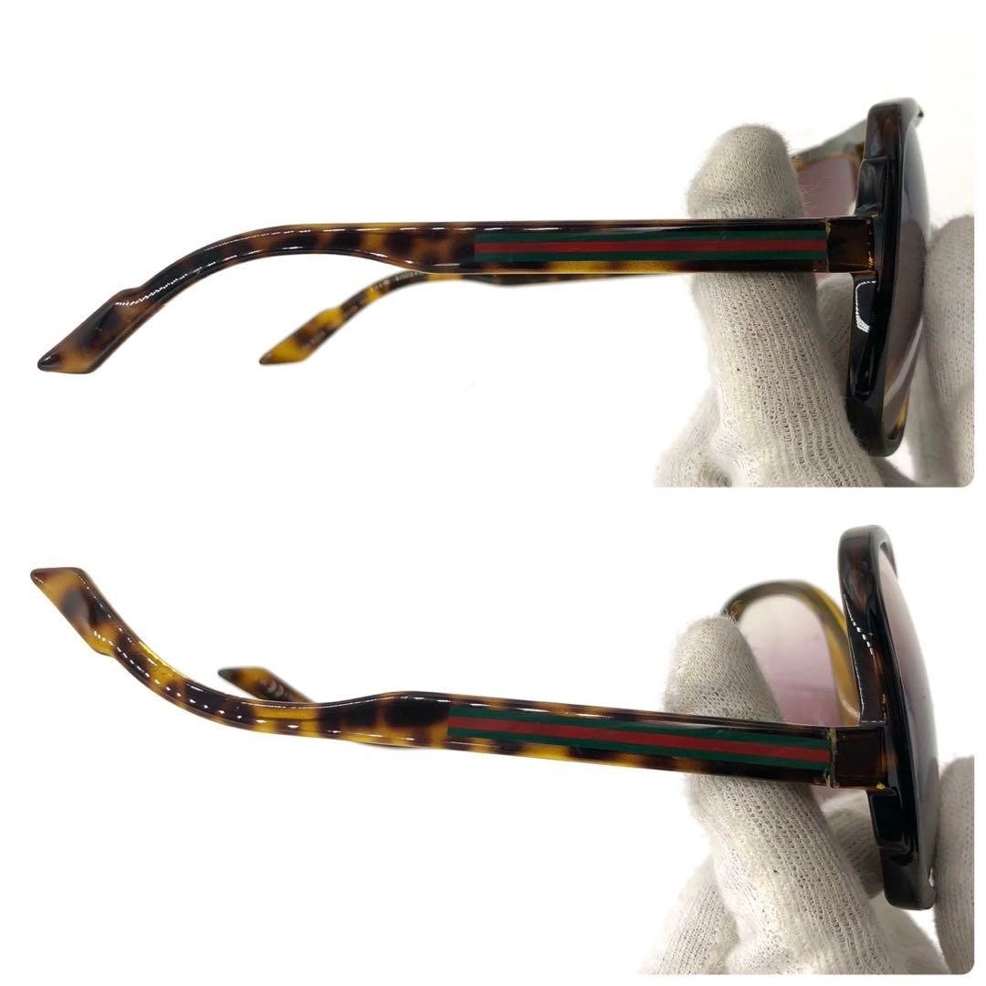 GUCCI Sunglasses GG1622/S Sherry Line Brown Tortoiseshell Pattern