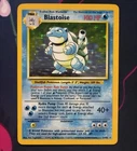 Pokémon TCG Blastoise Holo Card Base Set 2/102