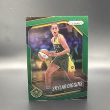 2025 Panini Prizm WNBA - Skylar Diggins #123 Green Prizm