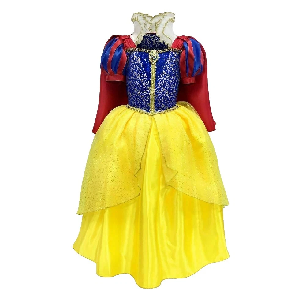 White Dress Snow White Costumes for Girls