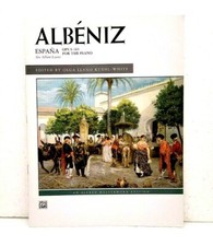 ESPANA OPUS 165 FOR THE PIANO BOOK