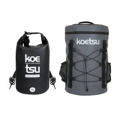 15/40L Paddle Board Bag Waterproof Dry Sack Large Capacity for SUPs and Kayaks Q