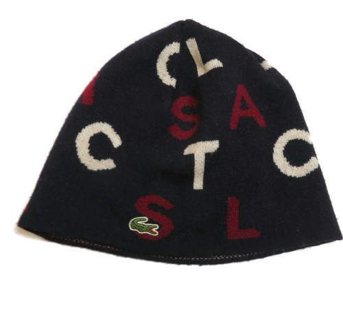 Lacoste Beanie Skull Cap Wool 