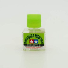 Tamiya Extra Thin Cement Quick Setting   40ml Bottle with Brush Applicator  Pla
