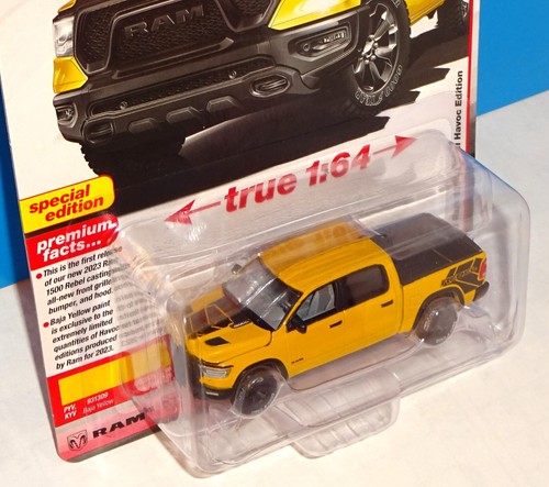 Auto World 2024 Special Edition 2023 RAM 1500 Rebel HAVOC Edition Baja Yellow - Bild 4 von 5