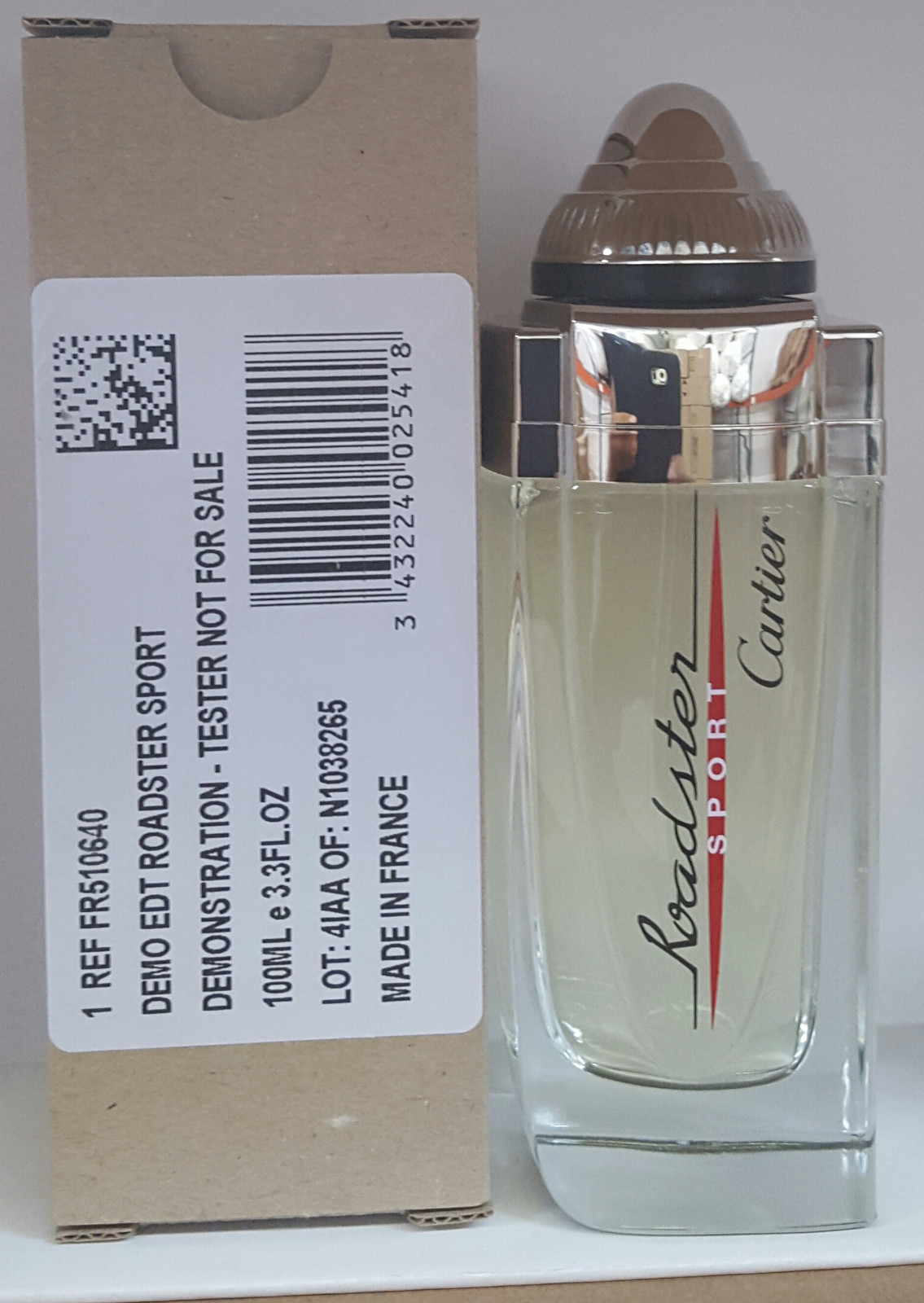 Roadster Sport Cartier 100Ml 3.4 Fl.Oz Eau de Toilette Spray As in Picture  3432240025418 | eBay