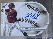 2015 National Treasures Mikey White AUTOGRAPH Alabama 42/99