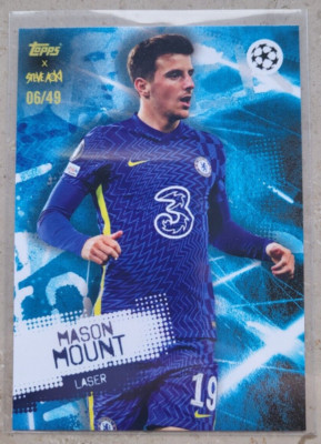 Topps Steve Aoki Mason Mount FC Chelsea numbered 06/49