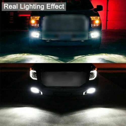 Kit de faros LED 5202 6000K blancos antiniebla para Pontiac G8 2008-2009 Foto 3 de 4