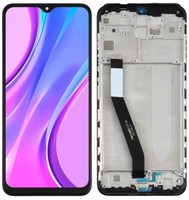 Original Lcd Und Touch, Ersatzbildschirm FüR Xiaomi Redmi 9 Ips Rahmen