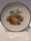 SCHUMANN BAVARIA ARZBERG GERMANY GOLDEN CROWN E&R 1886 ORCHARD APPLE & CHERRIES — photo 3