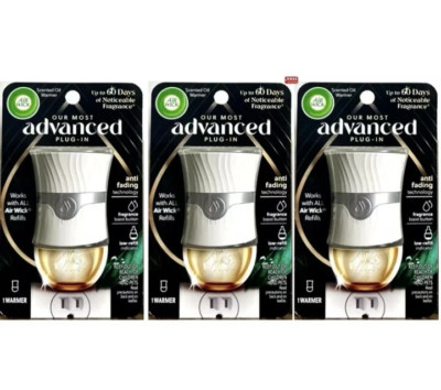 Air Wick Advanced Plug-In Scented Oil Gadget   Home Air Freshener (3-Pack) - New