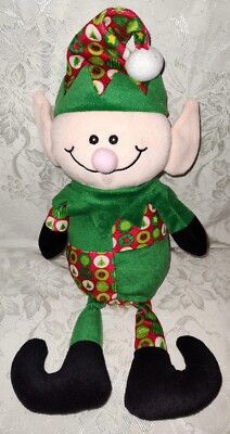 National Entertainment Network 15'' Plush Christmas Elf Stuffed Animal 2013