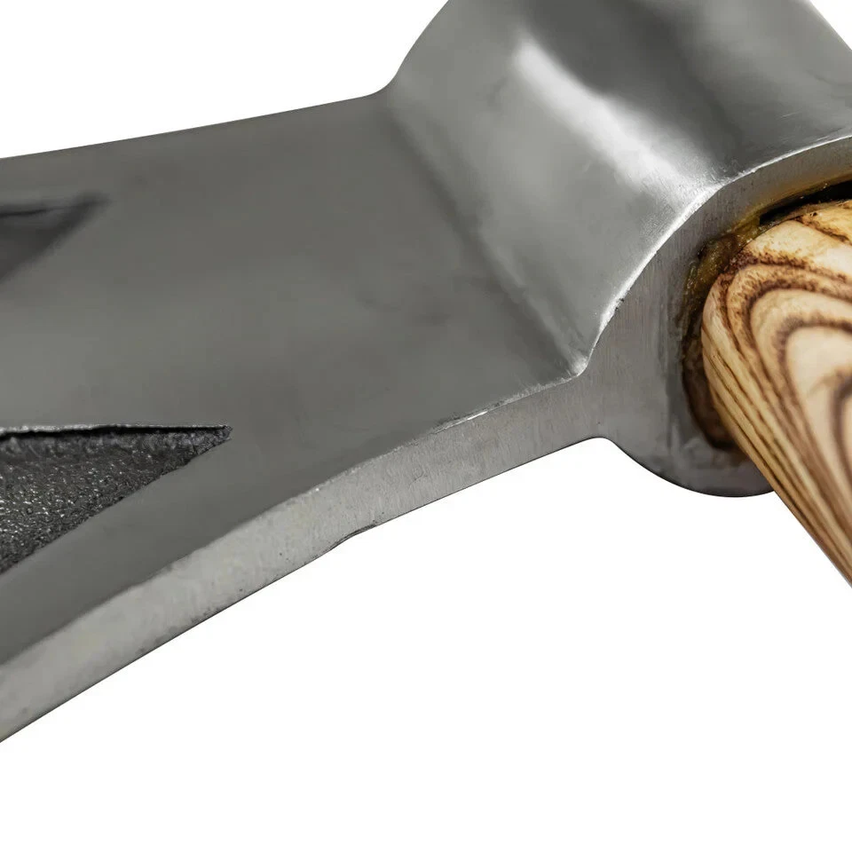 Briny Deep Trident Forged Large Two Handed Axe - for Outdoor - Overall 42" - Image 4 of 4