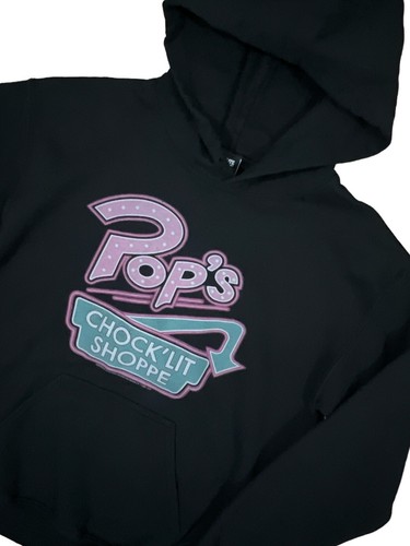 ABSOLUTE CULT POPS CHOK’LIT SHOP felpa con cappuccio uomo taglia MEDIA nero - Foto 2 di 5