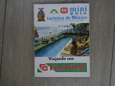 Vintage Fujifilm Mini Guide Tourist of Mexico - Sinaloa 1989 In Espanol