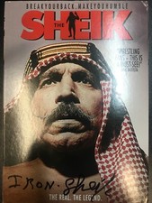 The Sheik 2014 Wrestling Documentary DVD Signed by IRON SHEIK Khosrow Vaziri