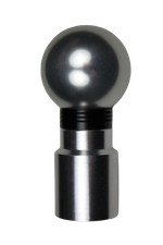 Tall Silver Round R1 Gear Shift Knob For Peugeot 107 2005-2014