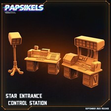 Star Entrance Control Station Papsikels Miniature Terrain, AvP, Predator