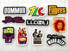 Classic Hip-Hop Sticker Lot (10 Stickers) SET 6 rap graffiti old school gangsta