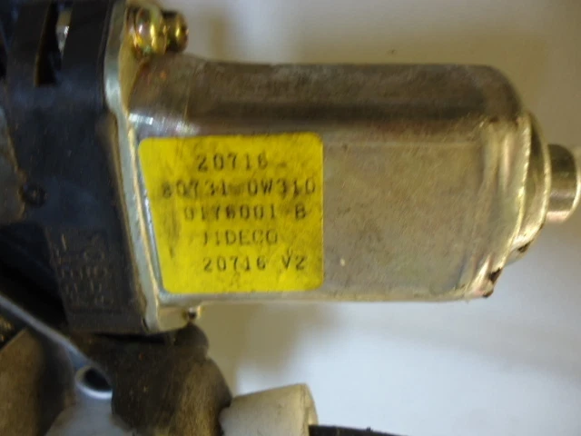 Infiniti QX4 2003 regulador de ventana delantera izquierda 20716 Foto 3 de 4