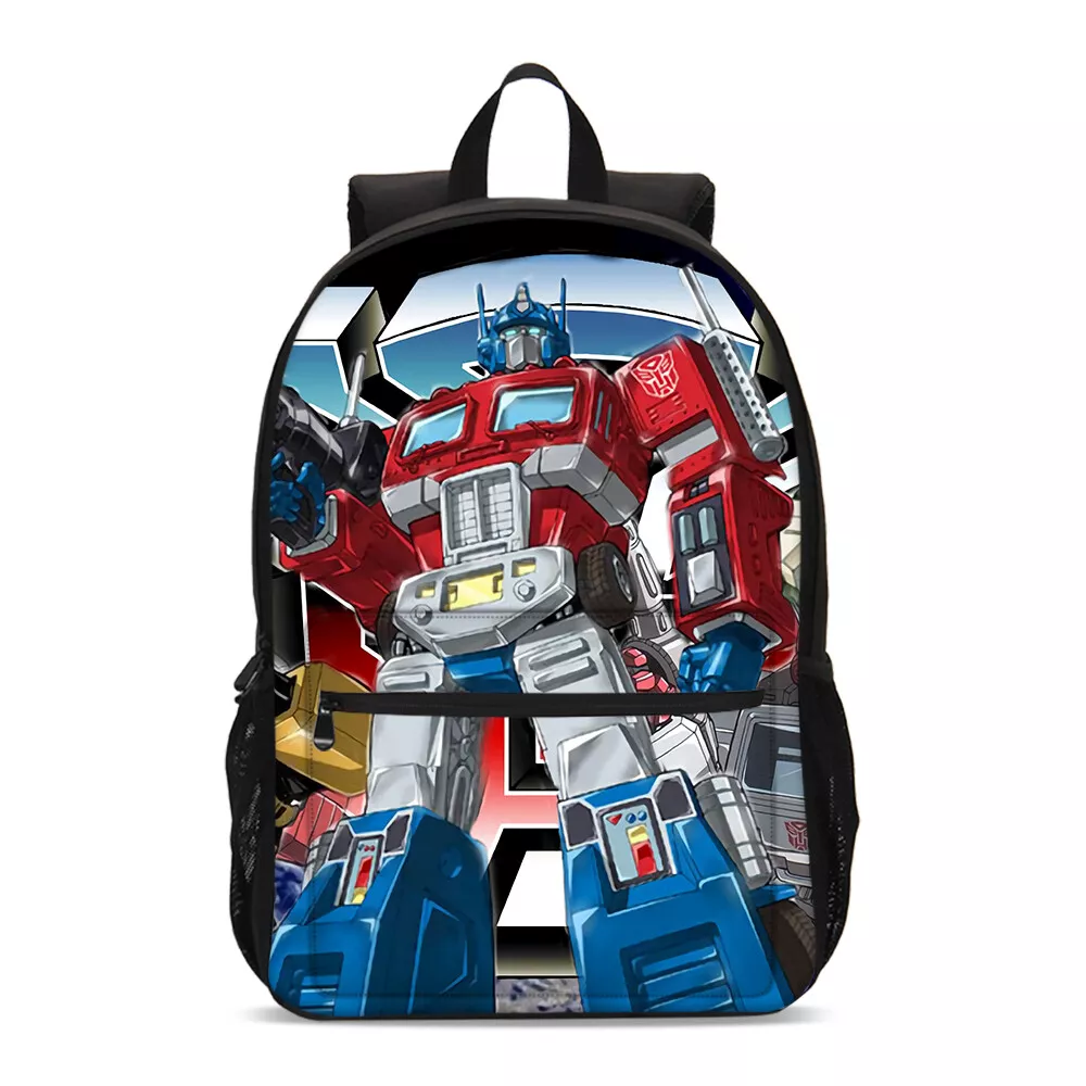 Transformers Full Size Backpack Lunchbox Set