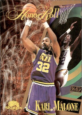 Karl Malone - 1996 Skybox Honor Roll #275