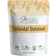 Organic Colloidal Oatmeal Soothing Bath Powder Soothe Itchy Dry Skin Adult 16 oz
