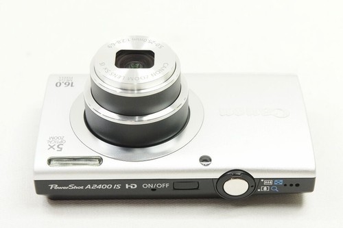 "Mint" Canon PowerShot A2400 IS 16.0MP Compact Digital Camera Silver #250419m - Picture 3 of 10