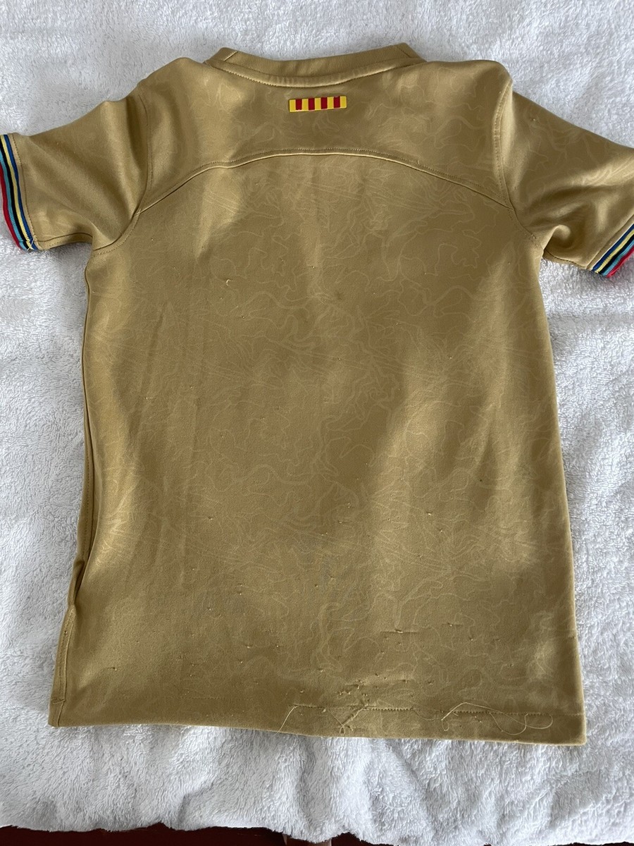 Fc Barcelona Football Jersey 2022/23 Soccer Shirt Size Kids