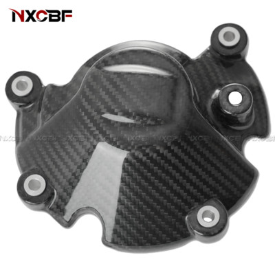 2015-2025 Yamaha R1/M/S Carbon Fiber Left Side Engine Crankcase Cover Fairing