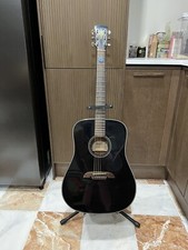 Alvarez Acoustic Guitar Model Number Rd20sbk - Stand Included