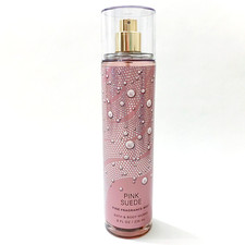 1x Bath and Body Works PINK SUEDE Fine Fragrance Mist Body Spray 8 fl oz NEW
