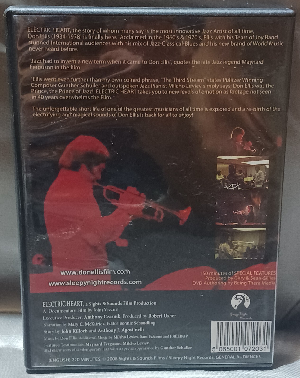 Don Ellis Electric Heart DVD Region 2 for sale online eBay