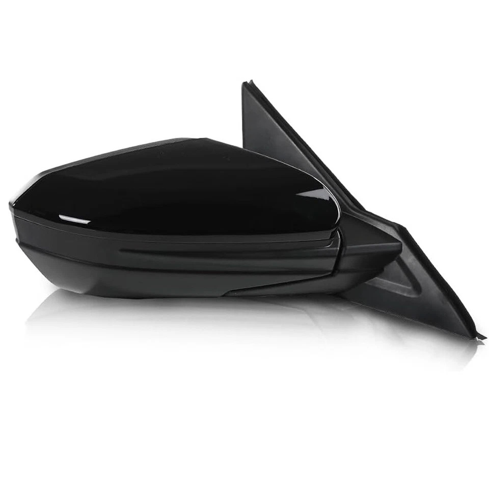 适用于本田思域 2016 - 2021 侧镜一对 3 针黑色手动折叠左右 — 第 2/4 张图片