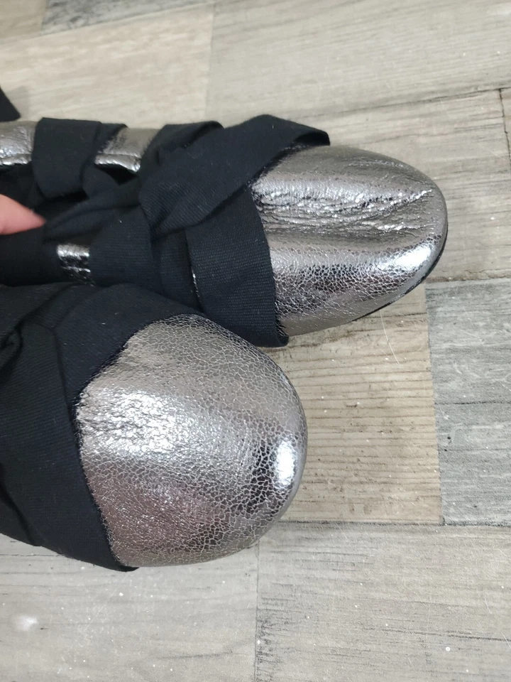 Zapatos planos de ballet Free People Cece envolventes para mujer talla 8,5 (USADOS 1X) Foto 3 de 4