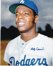 BOBBY DARWIN   LOS ANGELES  DODGERS   ACTION SIGNED 8x10