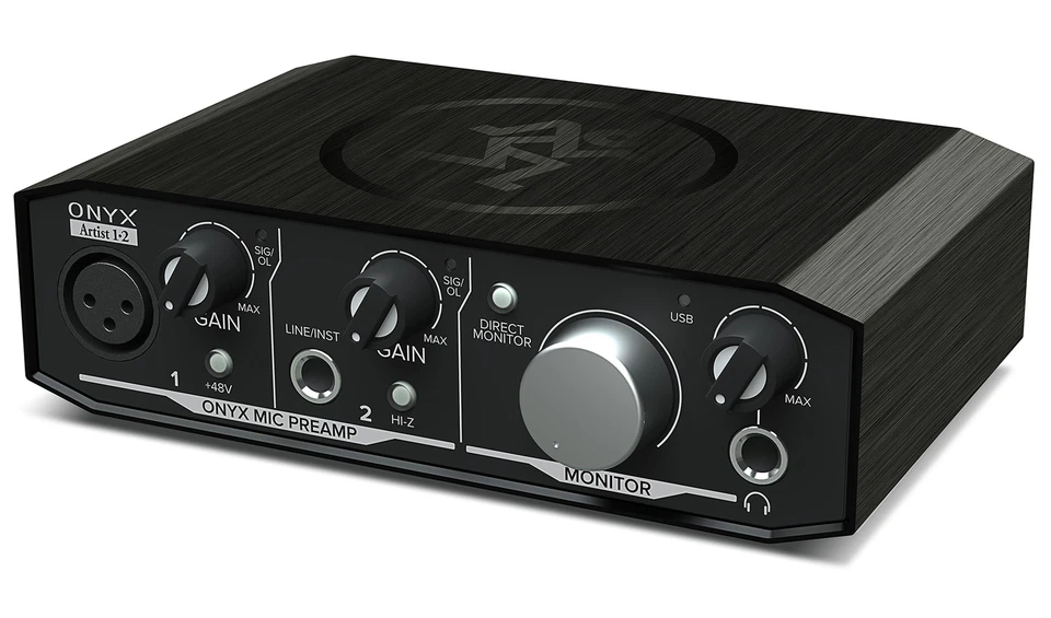 Mackie Onyx Artist 1.2 2x2 USB Audio Recording Studio Interface - Image 3 of 4