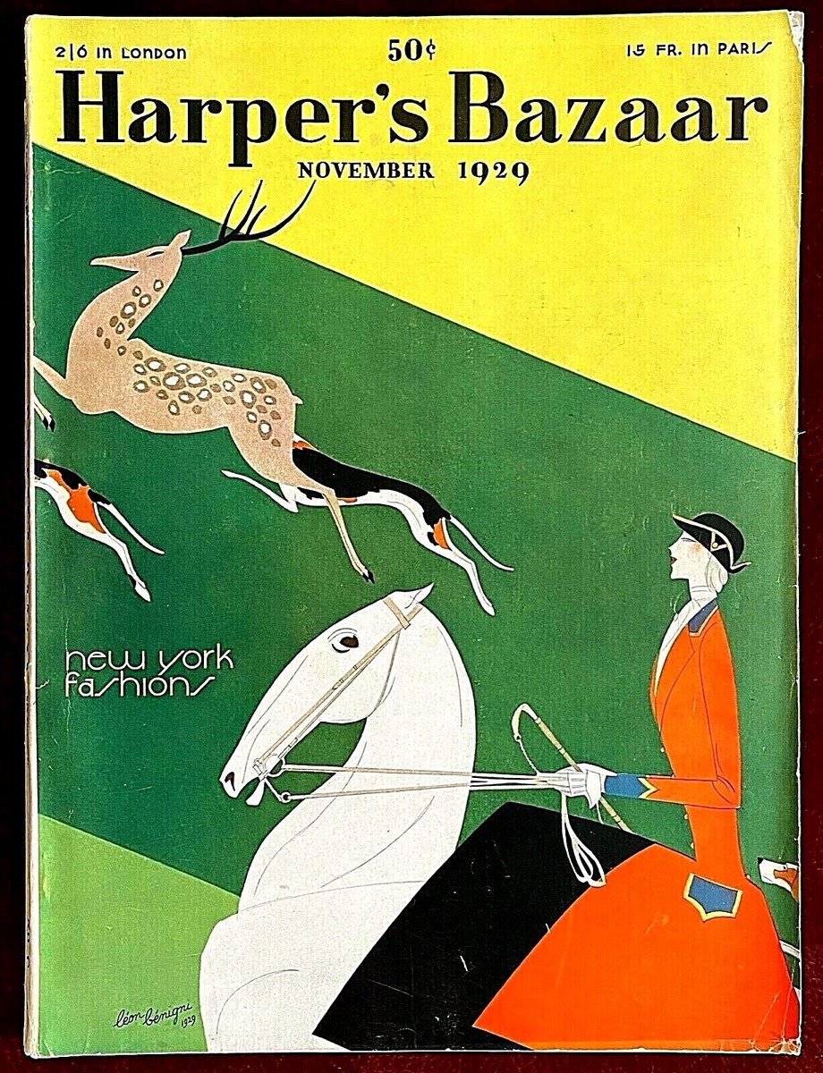 Harper's Bazaar Magazine ~ November 1929 ~ Benigni De Meyer Luza