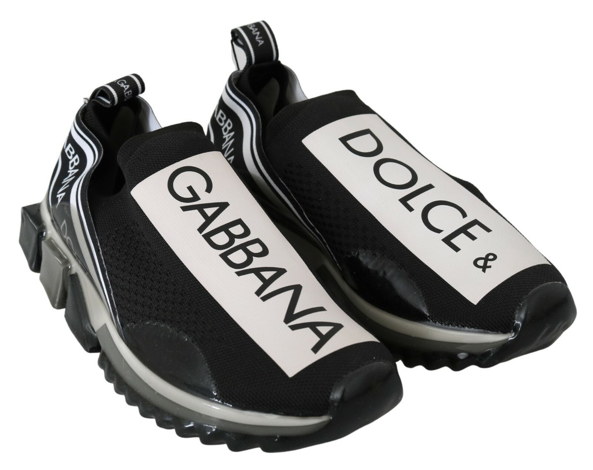 DOLCE & GABBANA Shoes Sneakers Black White SORRENTO Sport DOLCE & GABBANA Shoes Sneakers Black White SORRENTO Sport