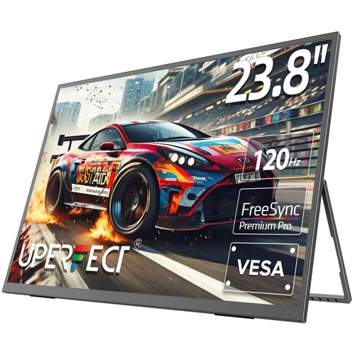 23,8 Zoll 120Hz Portable Monitor for Laptop 1920x1080 100%sRGB Gaming Monitor